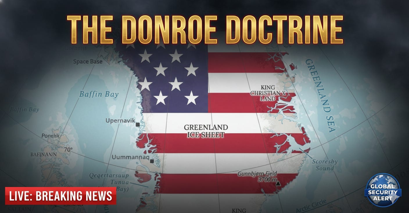 The Donroe Doctrine: Greenland Annexation & Rubio's Hit List
