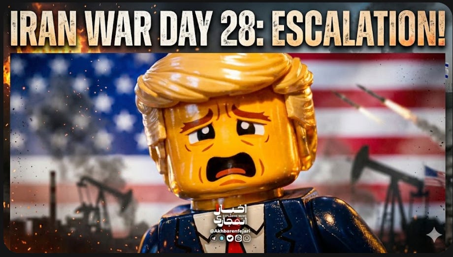 Iran War Day 28: Escalation