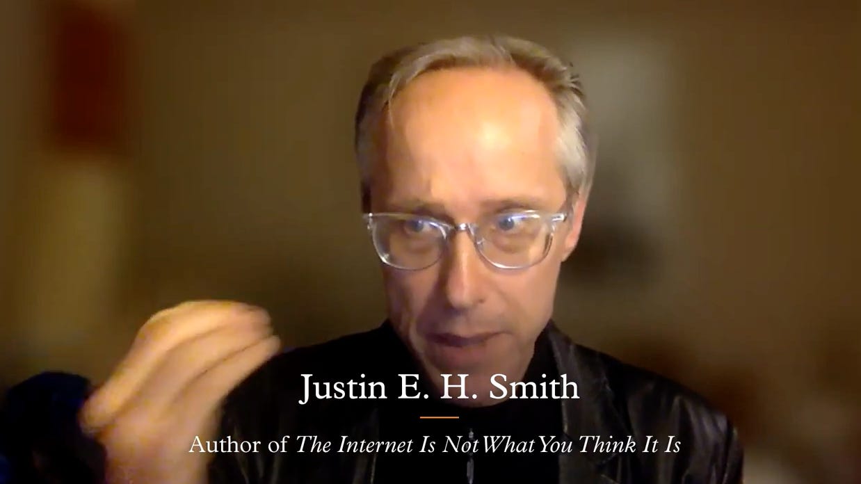 Justin E. H. Smith\'s Hinternet Podcast