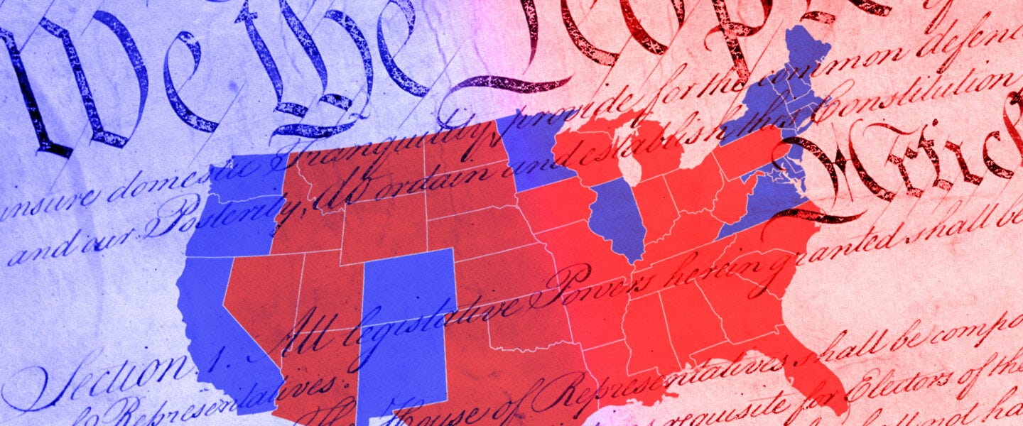 Red vs. Blue America: Federalism in the Fight Against Autocracy