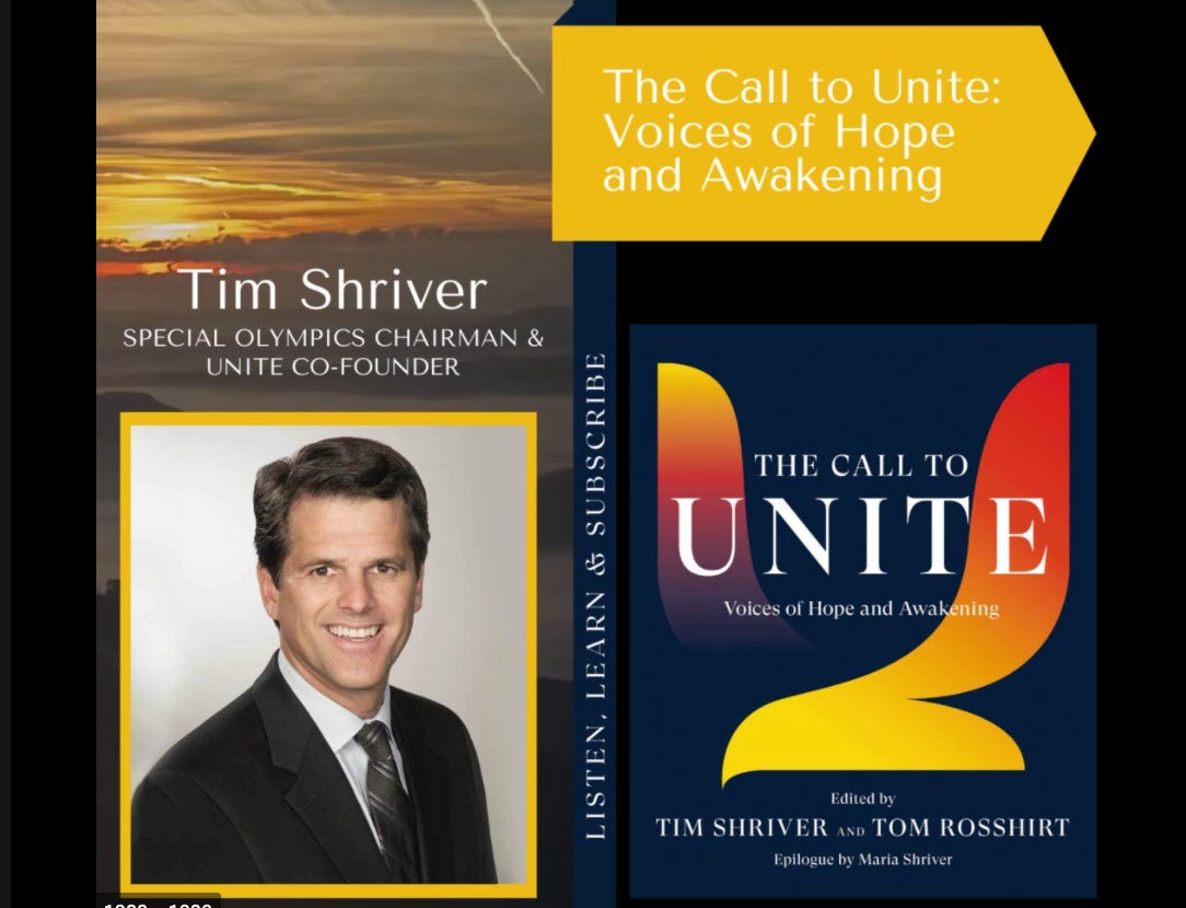 We Need Uniters, Not Dividers: A Conversation with Tim Shriver episode artwork
