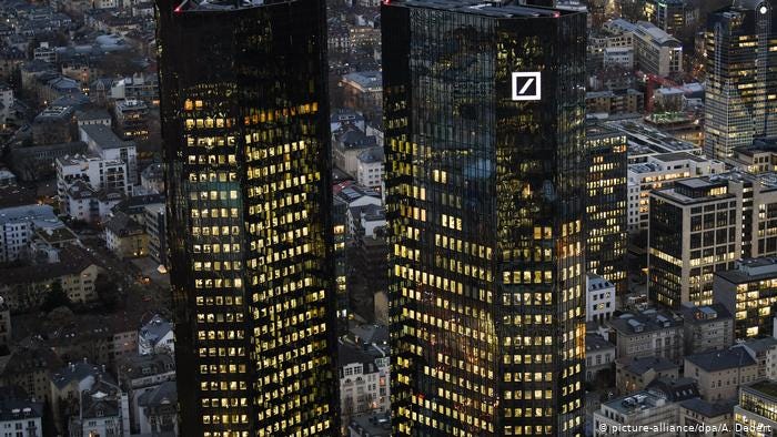 A Bank Behind Every Crime: Dark Towers: Deutsche Bank, Donald Trump, and an Epic Trail of Destruction episode artwork
