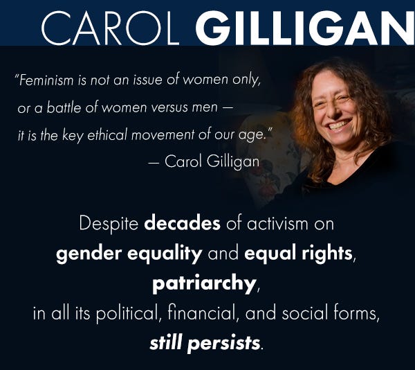 Patriarchy in the Me Too Era: A conversation with Carol Gilligan episode artwork