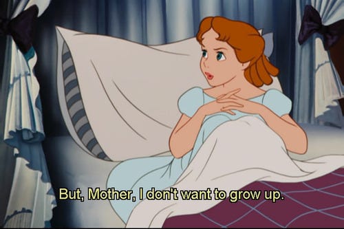Why Peter Pan is the model of our Infantile Age episode artwork