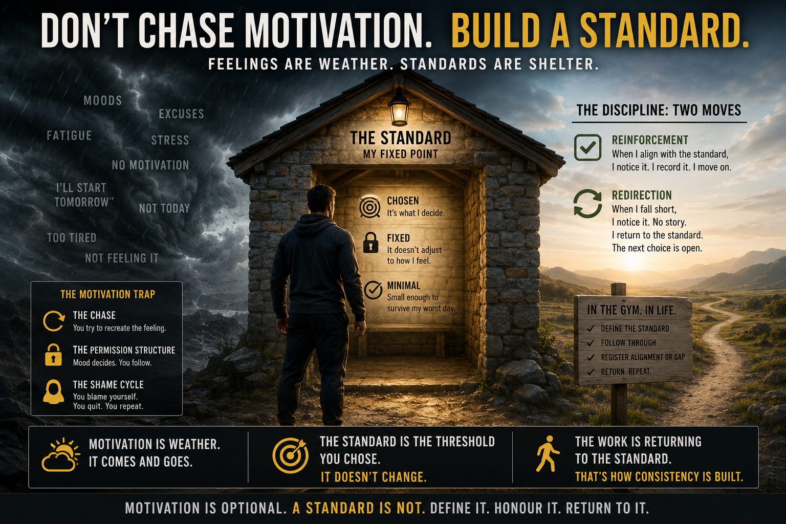 363. You Don't Need Motivation. You Need a Standard.