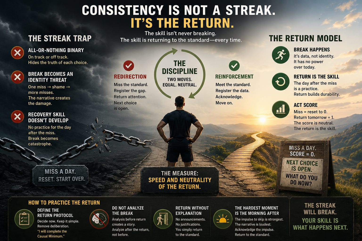 365. The Simple Recovery Skill That Creates Lasting Consistency