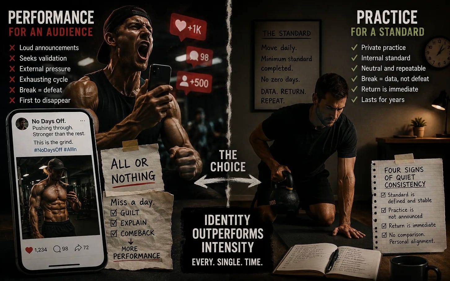 366. Why Quiet Consistency Beats Loud Discipline Every Time