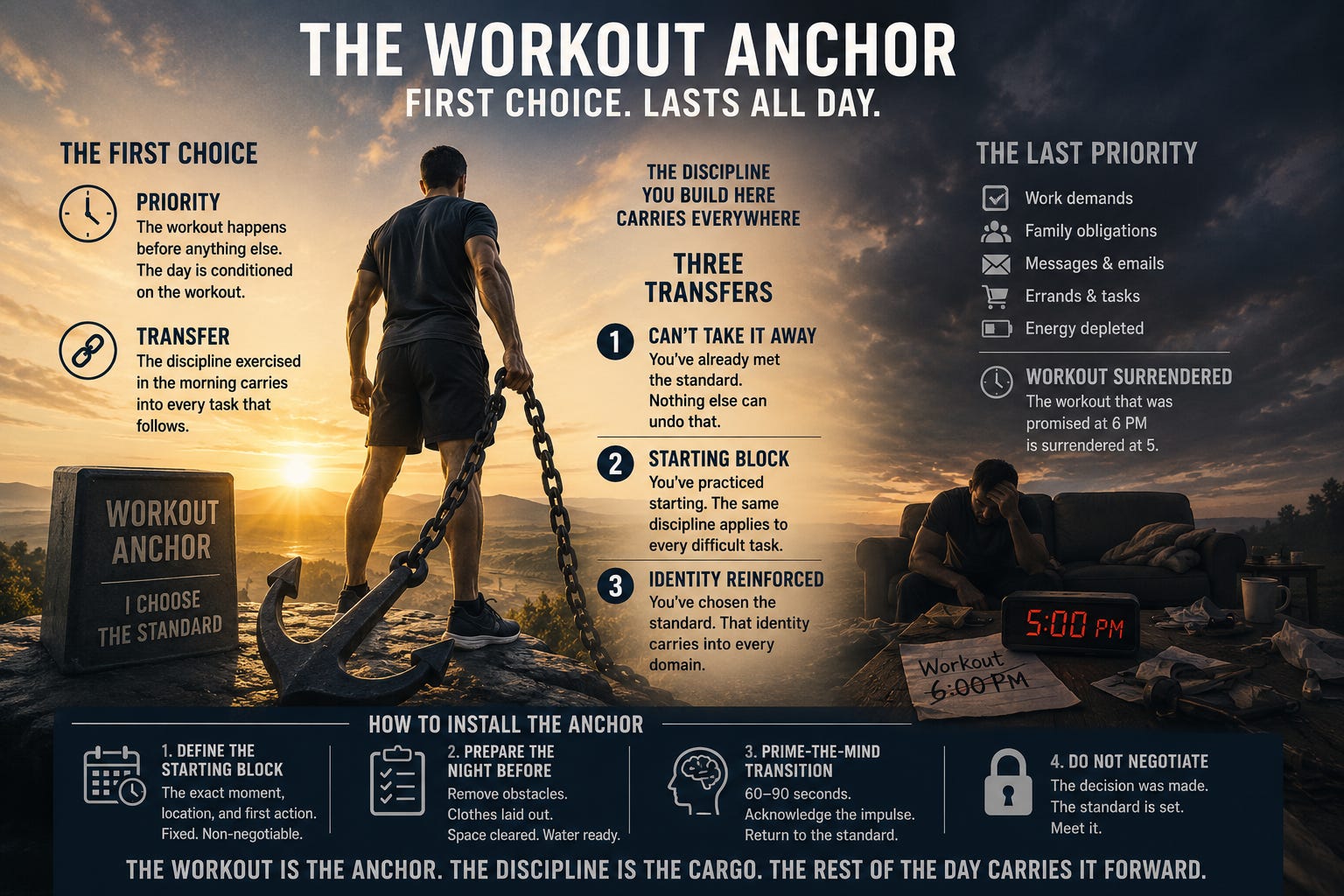 368. The First Decision Wins: The Morning Workout That Reshapes Your Entire Day