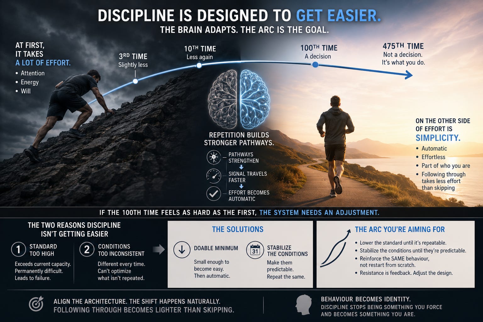 381. The Two Reasons Your Habits Aren’t Getting Easier