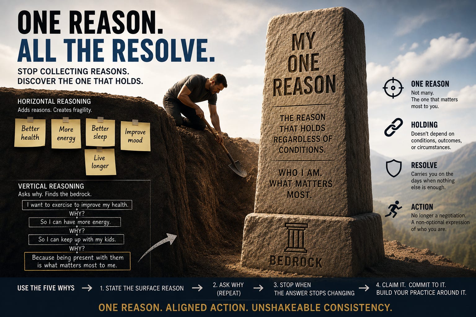 383. Find Your One Reason to Exercise Consistently (Part 2 of 2)