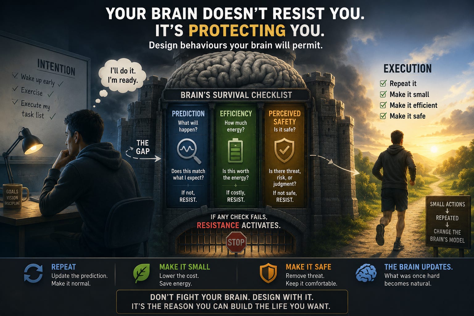 391. Your Brain Doesn’t Care About Your Goals The Way You Do