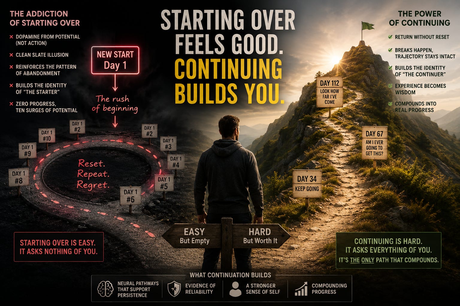 398. Stop Restarting: Continuation Is the Real Superpower
