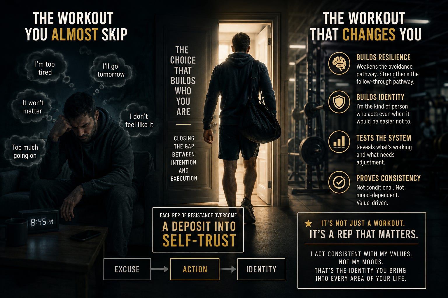 400. The Best Workout Is Often the One You Almost Didn't Do