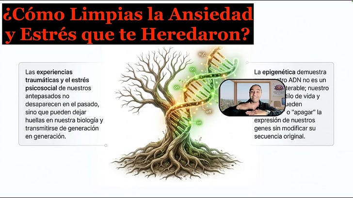 ¿Heredaste la Ansiedad de Tus Abuelos? ¡Limpia tu ADN con Epigenética y Sana a Tus Hijos!