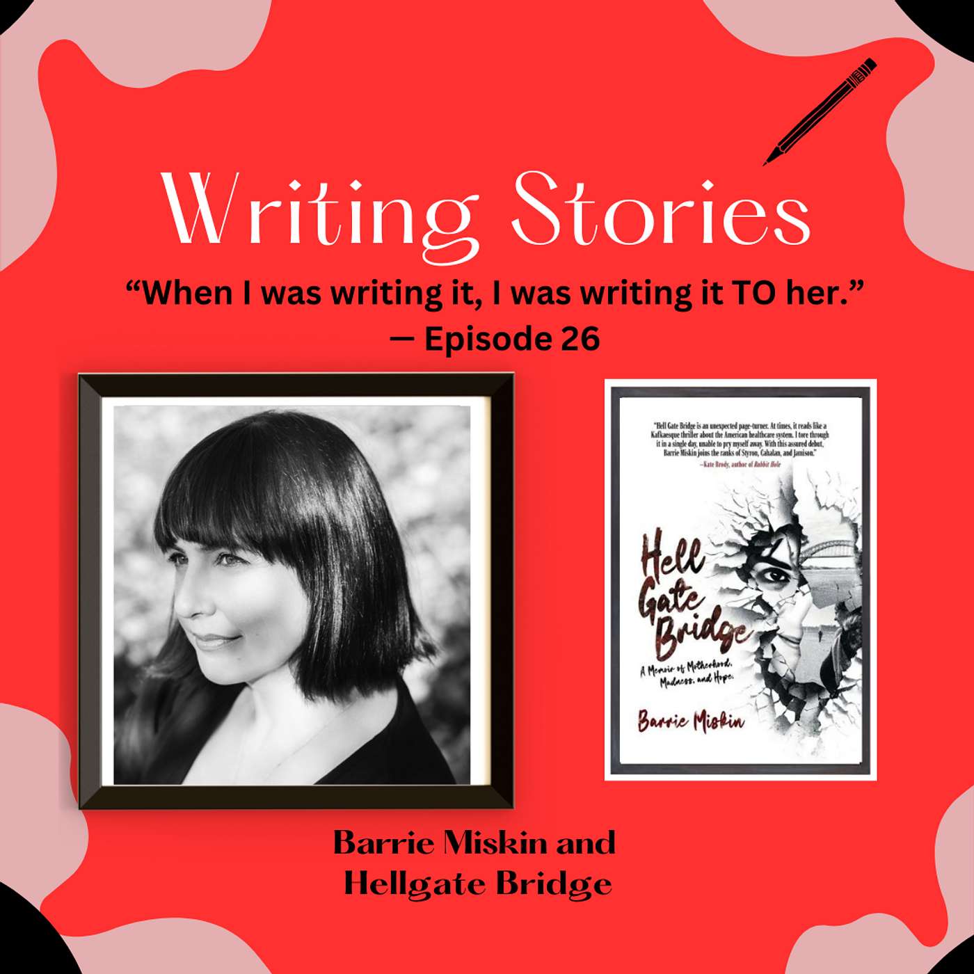 "When I was writing it, I was writing it TO her" — Barrie Miskin tells the story of Hellgate Bridge episode artwork