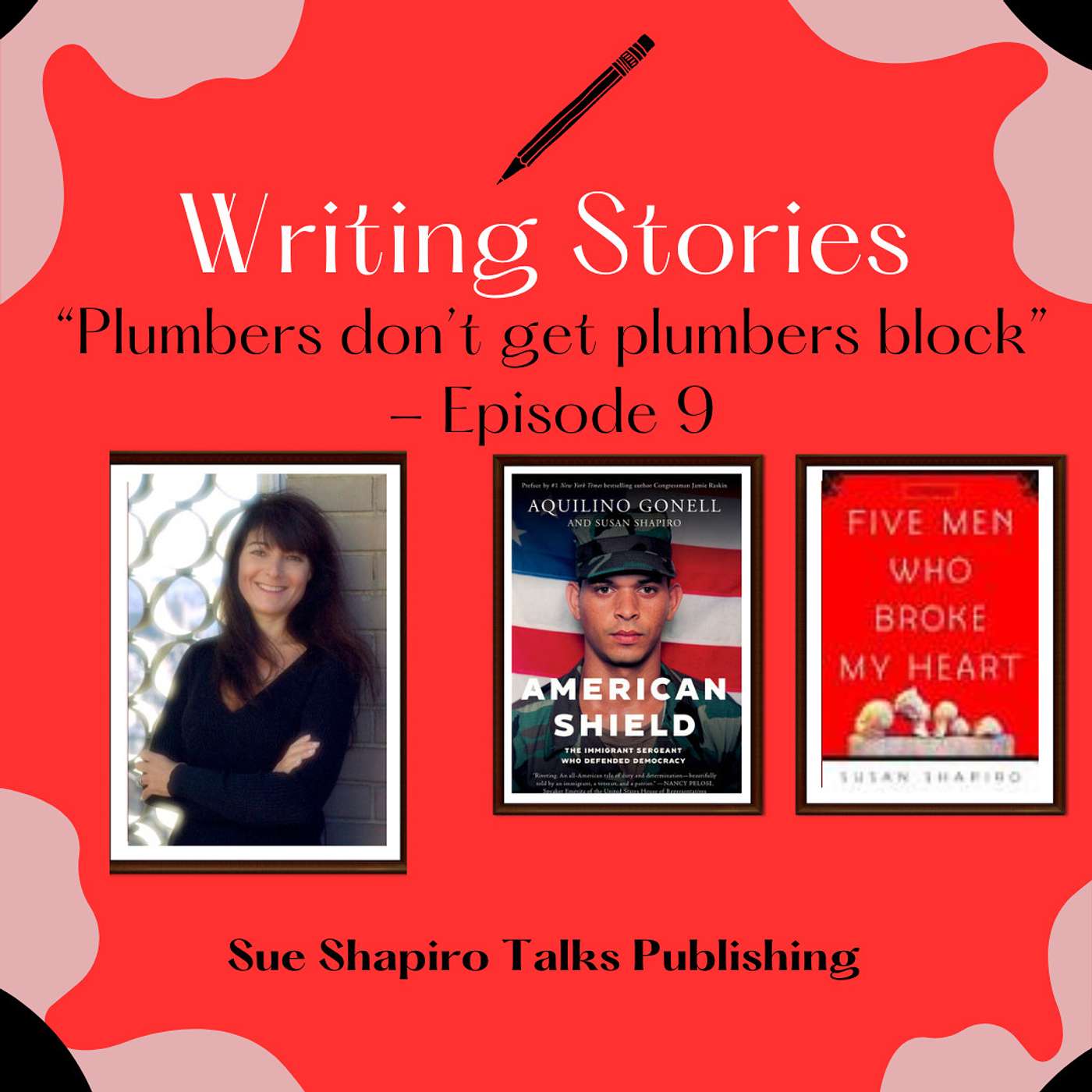 Plumbers Don't Get Plumbers Block — Talking with Sue Shapiro about American Shield and Barbie episode artwork
