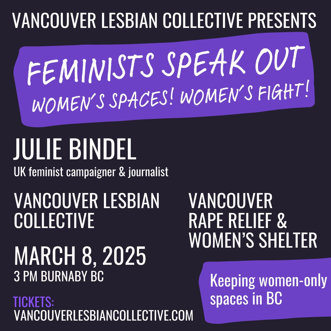 Lesbians (and other feminists) speak out about women-only spaces in Vancouver