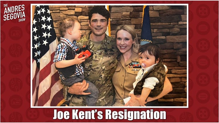 Moral Conviction or Grandstanding? My Take On The Joe Kent Resignation | Episode 440