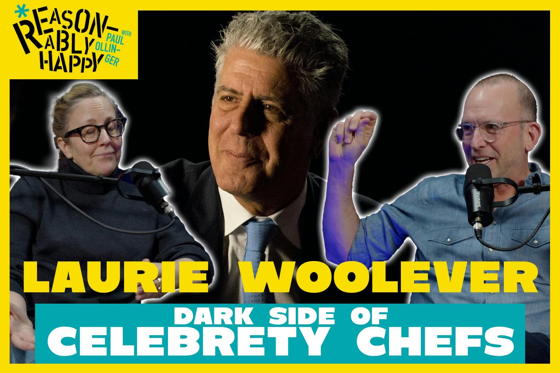 Laurie Woolever- Dark Side of Celebrity Chefs episode artwork