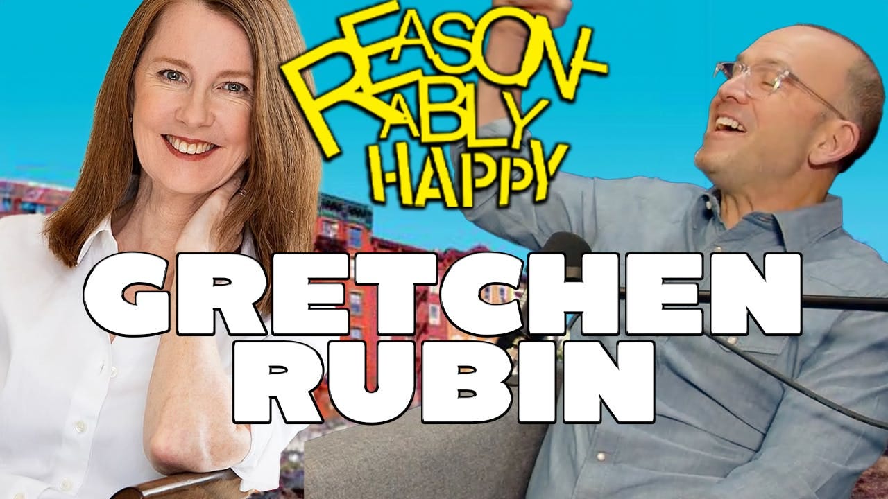 Gretchen Rubin: Happiness Hacks | Reasonably Happy episode artwork