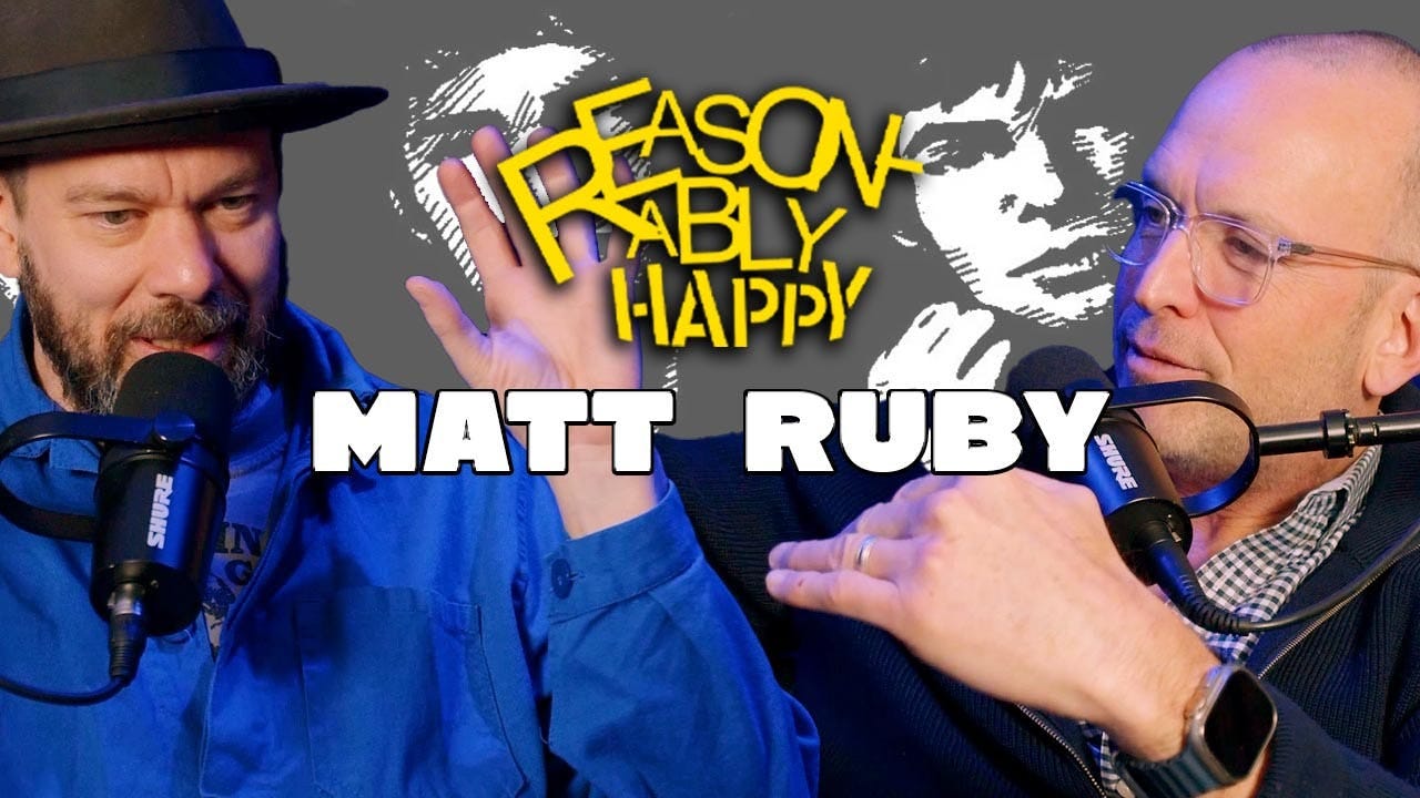 Comedian Matt Ruby | Reasonably Happy episode artwork