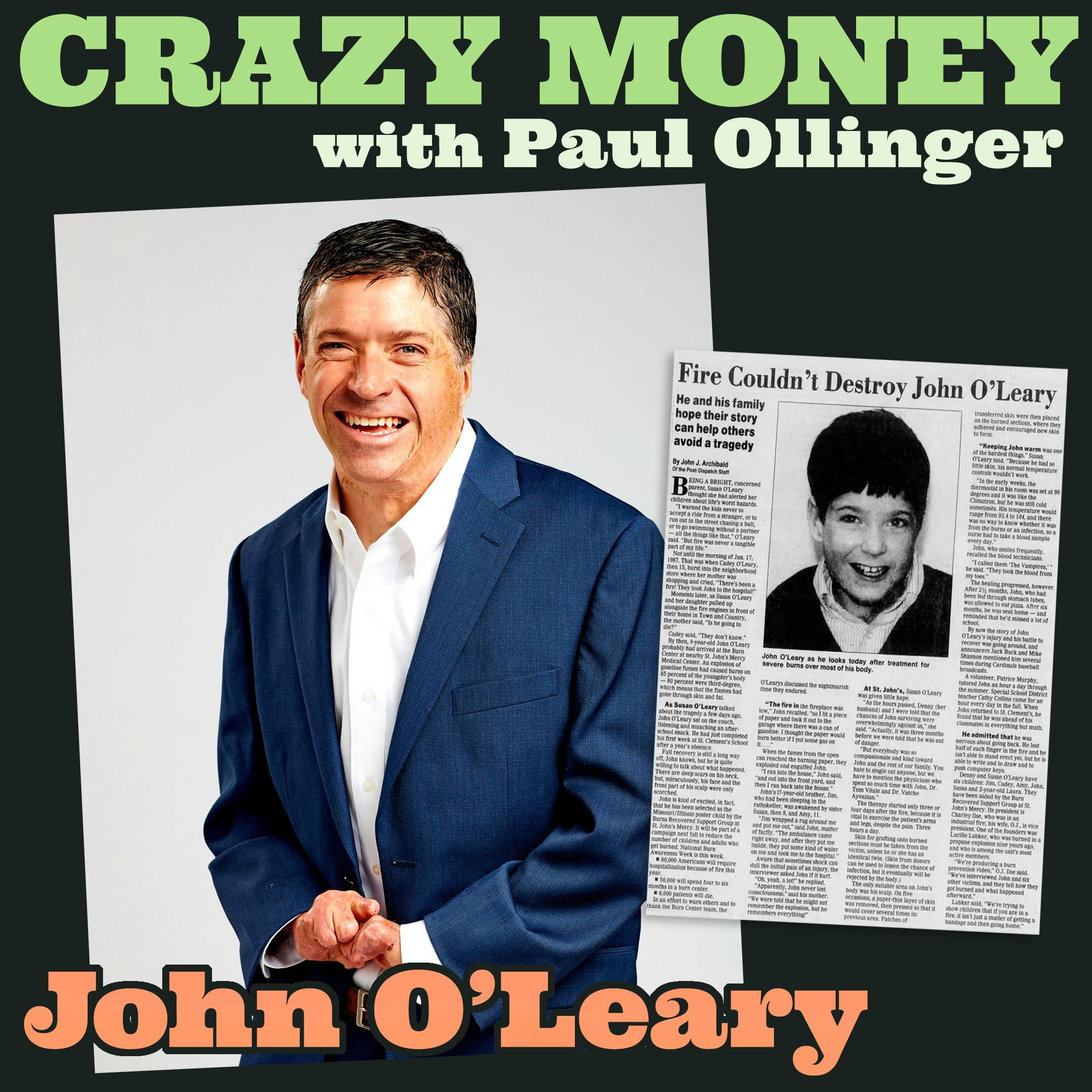 On Fire for Life with John O’Leary episode artwork