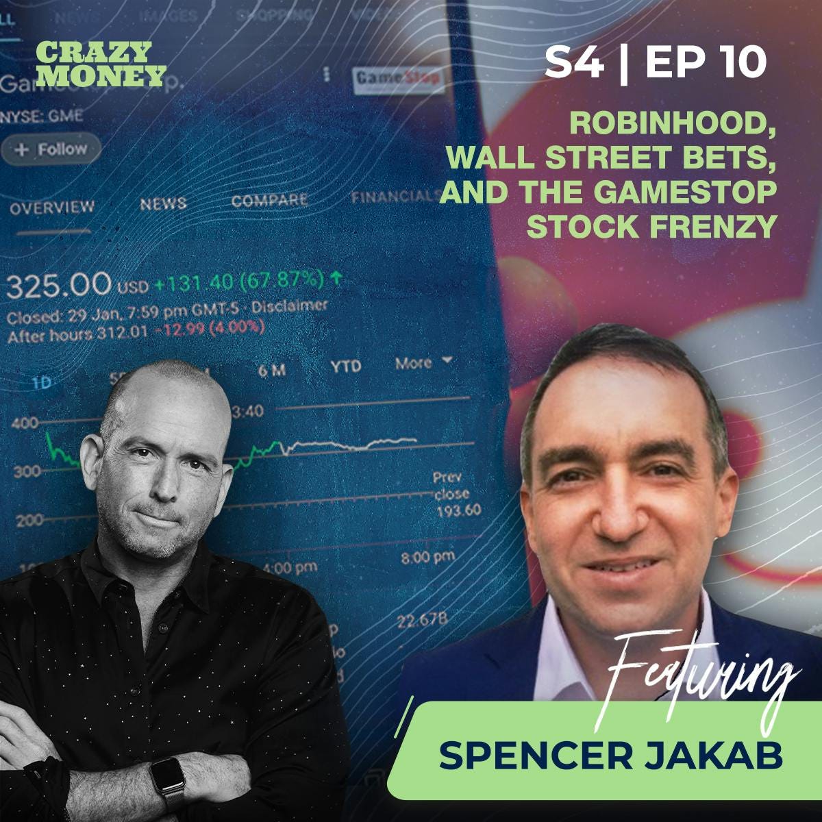 Robinhood, Wall Street Bets, and the GameStop Stock Frenzy with Spencer Jakab episode artwork