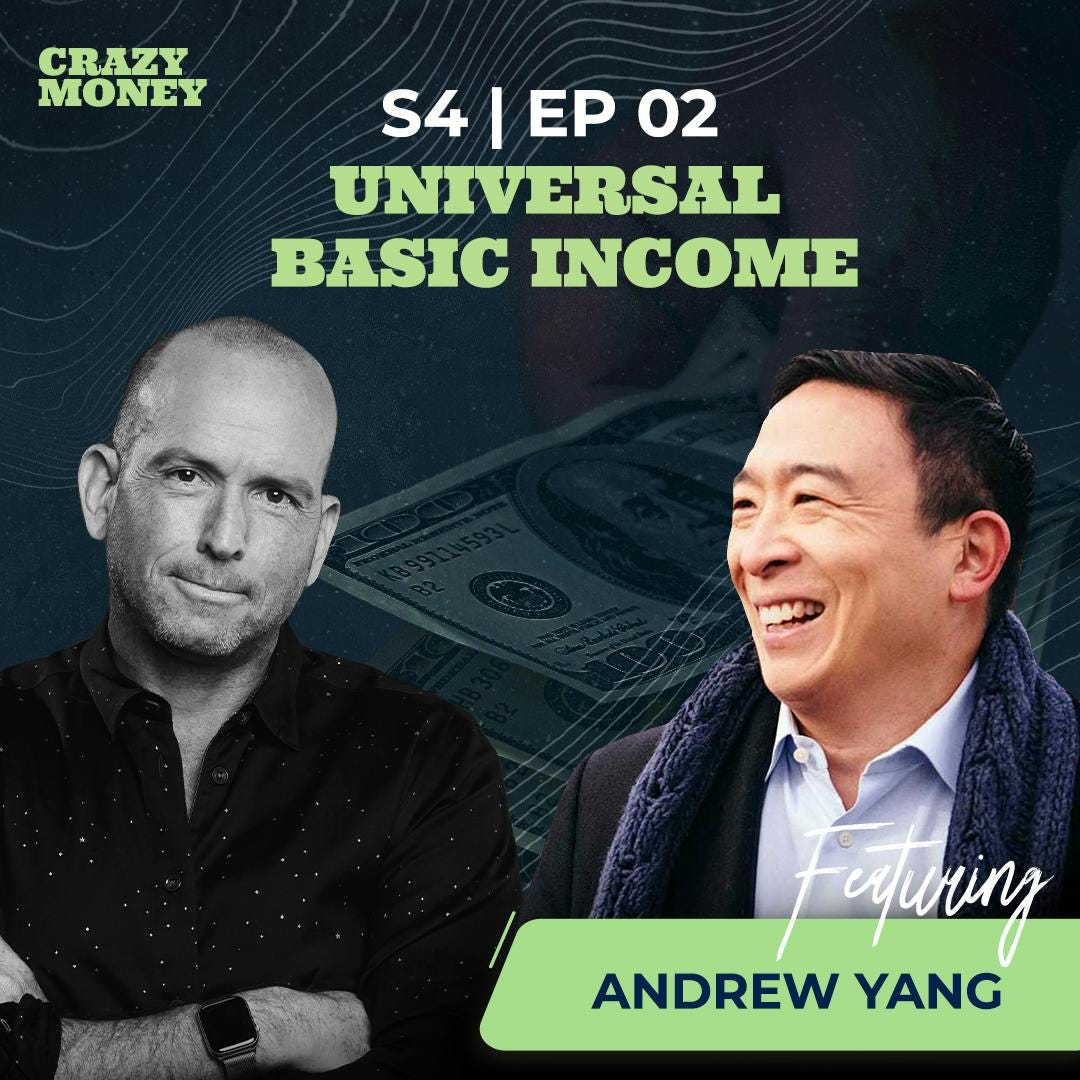 Universal Basic Income with Andrew Yang episode artwork