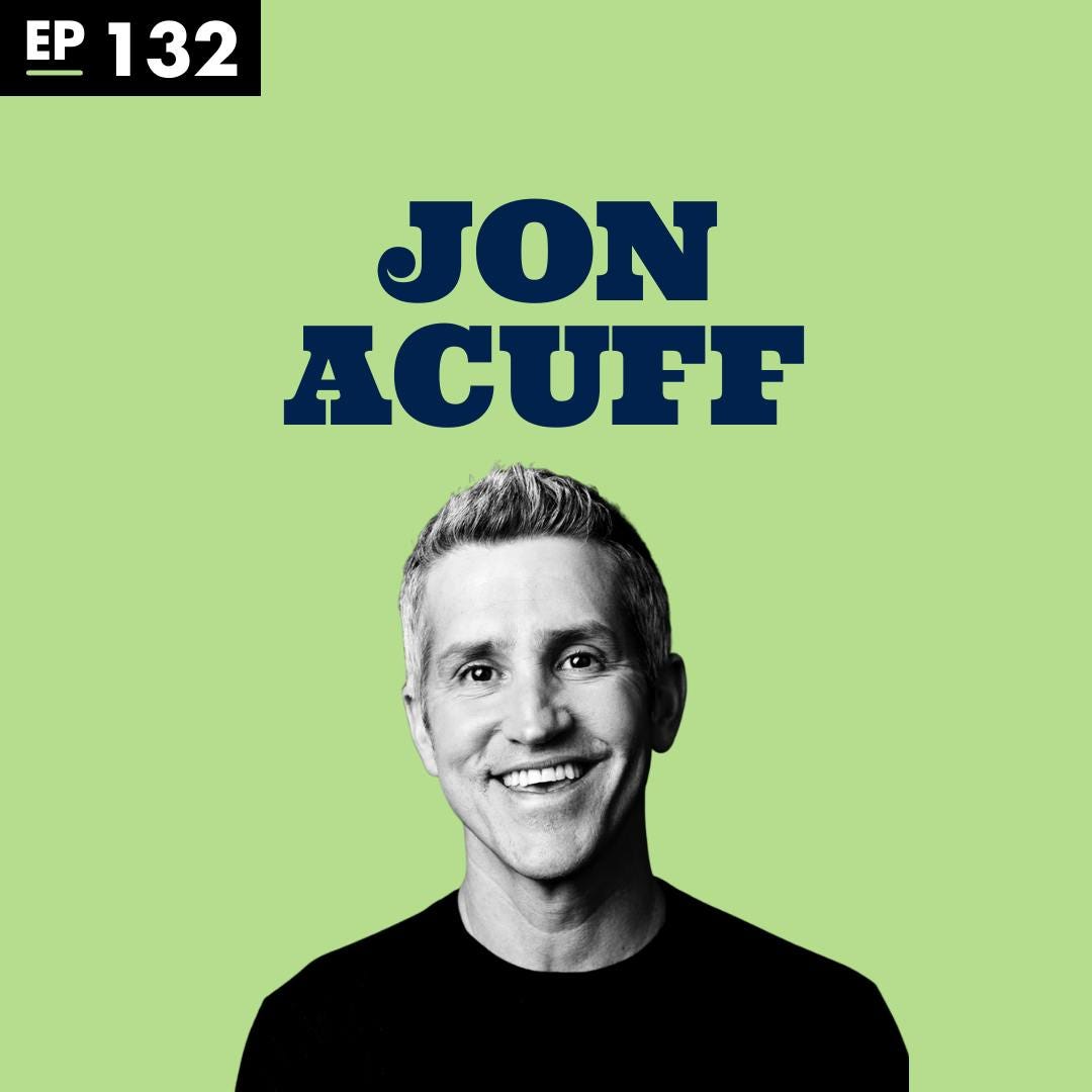Over-thinking and What to do About It with Jon Acuff - Ep 132 episode artwork