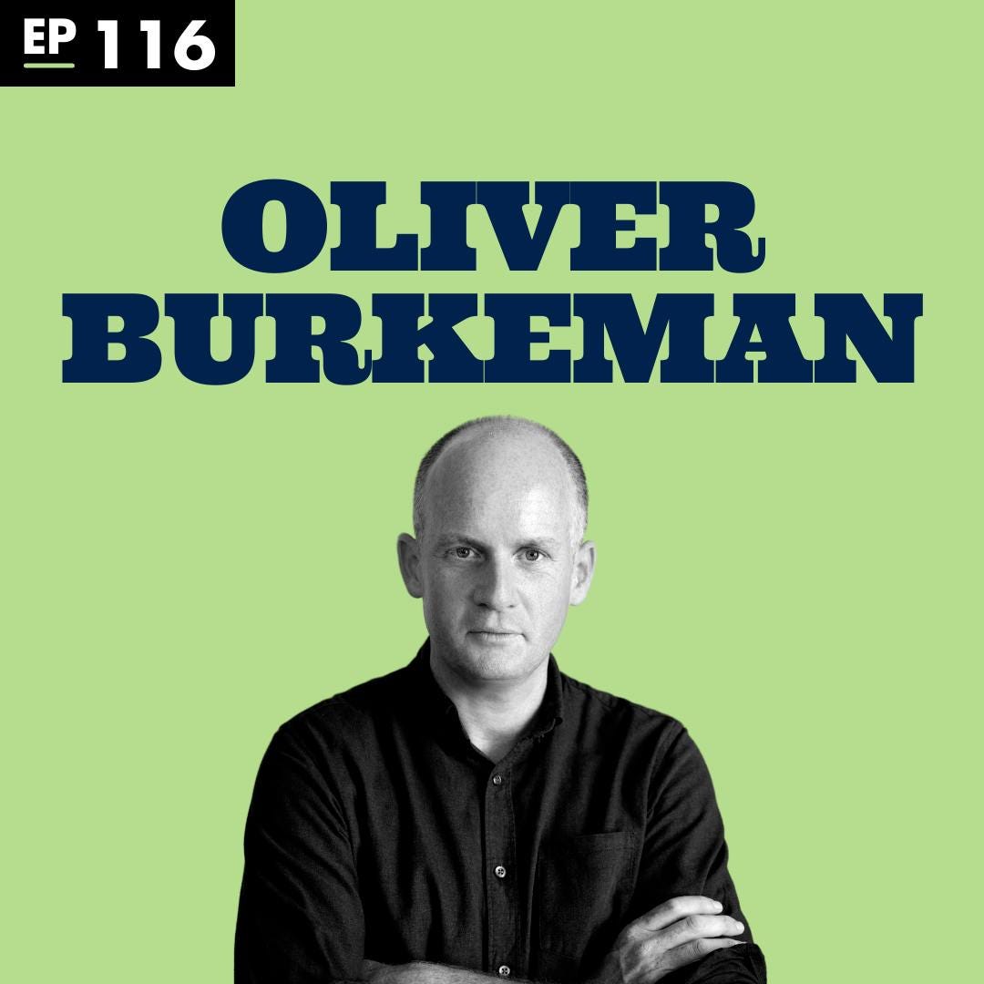How to Use Your 4,000 Weeks with Oliver Burkeman - Ep 116 episode artwork