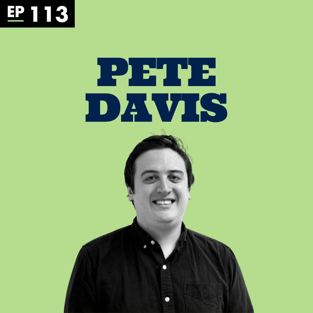 Why Commitment Matters with Pete Davis - Ep 113 episode artwork