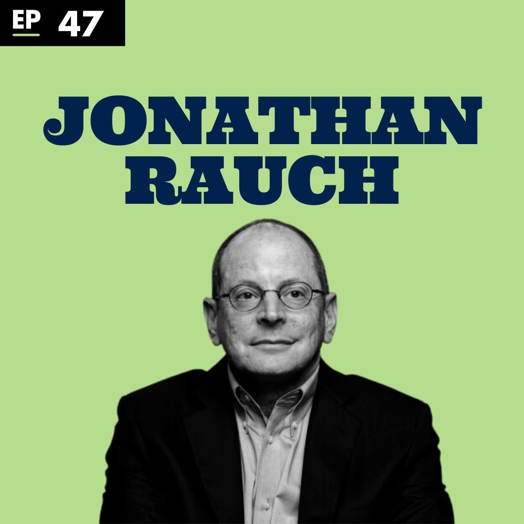 Rebounding from Mid-life Melancholy with Jonathan Rauch - ENCORE EPISODE episode artwork