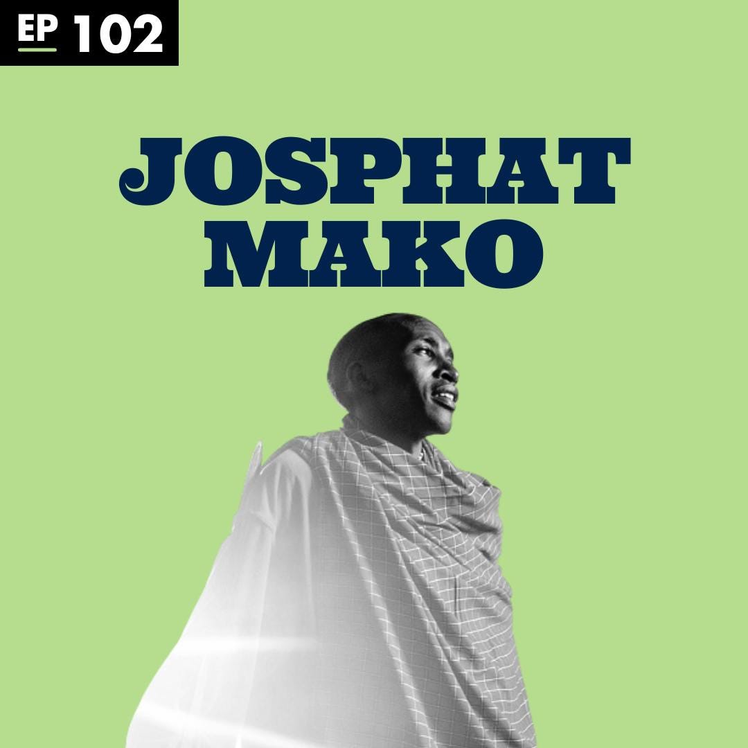 Money and the Maasai people with Josphat Mako - Ep 102 episode artwork
