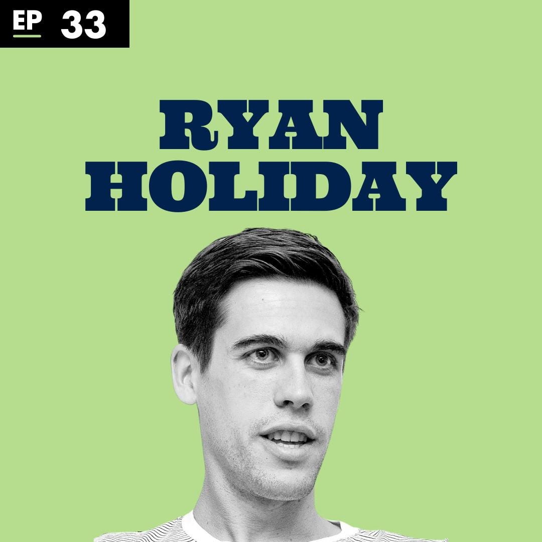 Ryan Holiday on Stillness - ENCORE EPISODE episode artwork