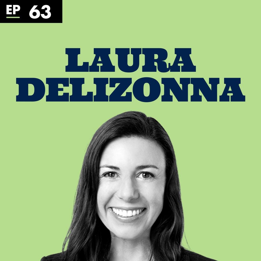 Finding joy in the everyday with Laura Delizonna - Ep 63 episode artwork