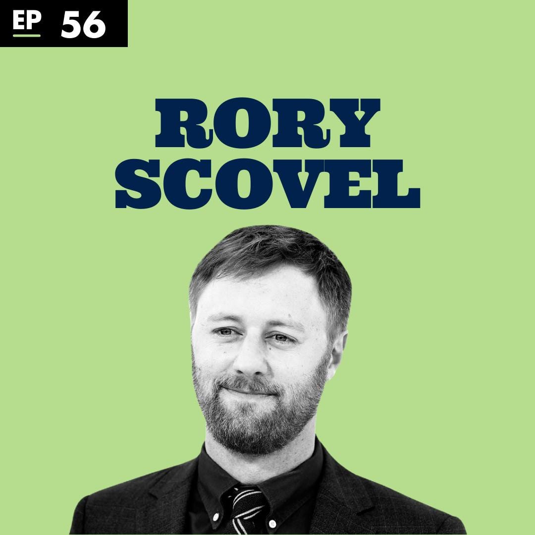 Rory Scovel, world-famous / down-to-earth comedian -Ep 56 episode artwork