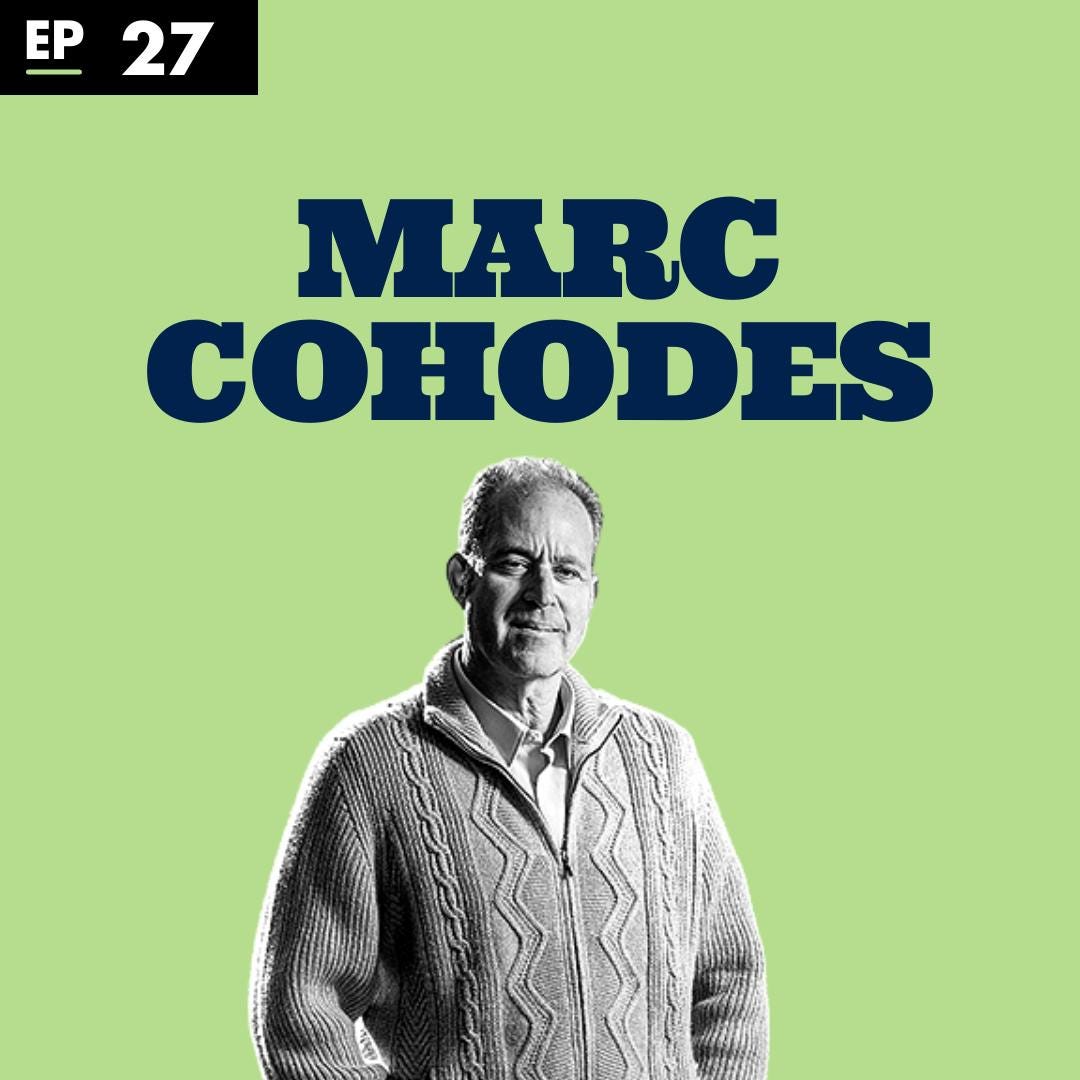 Short-seller who goes after “bad guys" with Marc Cohodes - Ep 27 episode artwork