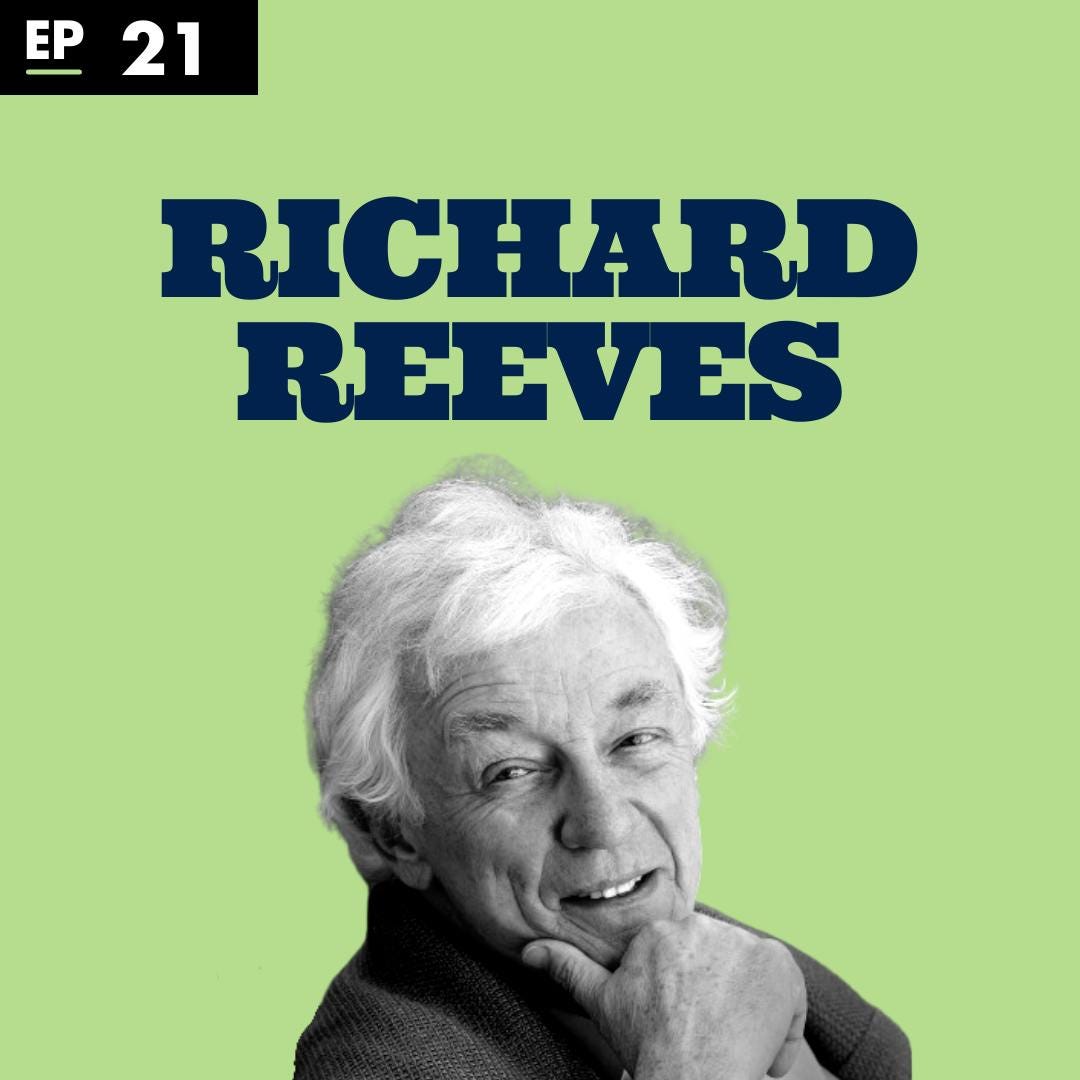 "Power of the Upper Middle Class" with Richard Reeves of Brookings Institution - Ep 21 episode artwork