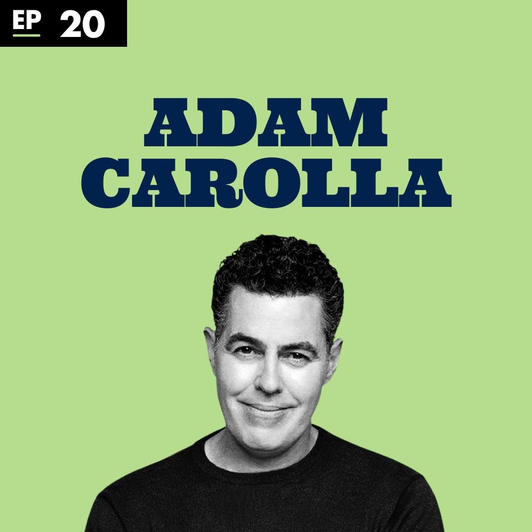 "Making Money after Growing up Poor" with Comedian and Radio Legend Adam Carolla - Ep 20 episode artwork