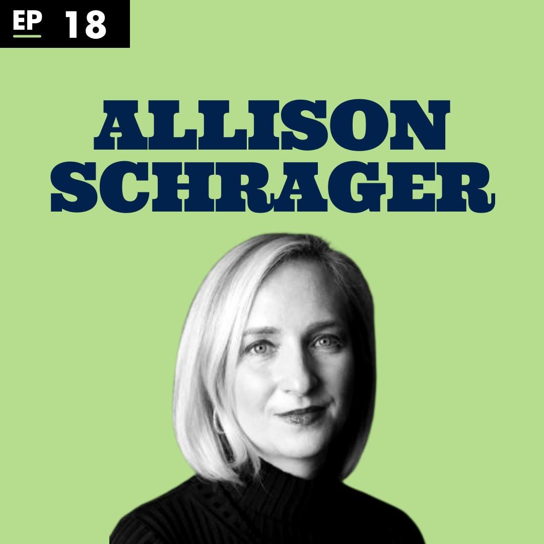 "An Economist Walks Into a Brothel" with Author Allison Schrager - Ep 18 episode artwork