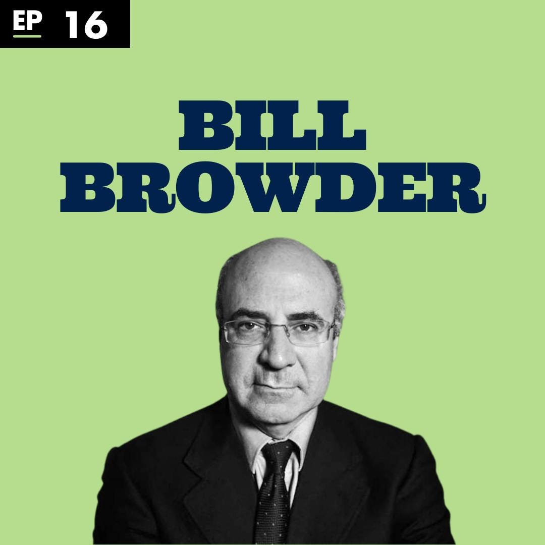 "Red Notice" with Author and Hedge fund Legend Bill Browder - Ep 16 episode artwork