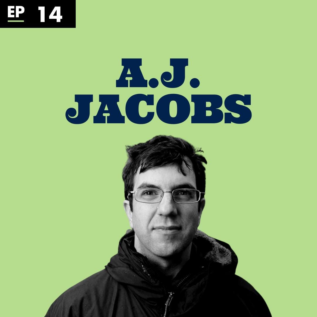 The Importance of Gratitude with A. J Jacobs - Ep 14 episode artwork