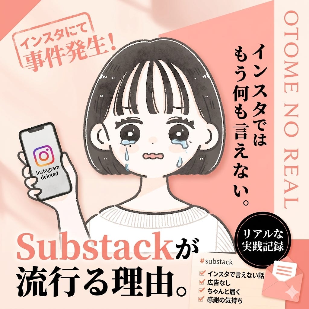 インスタに金融詐欺認定された話。Substackが流行る理由。 episode artwork