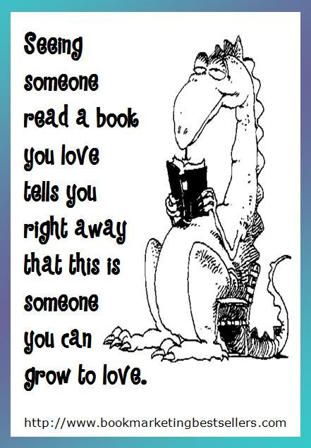 When Someone Is Reading a Book You Love