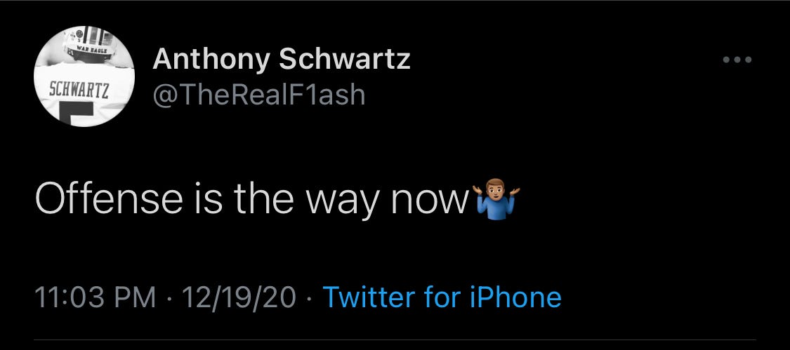 Episode 33: 'Offense is the way now'