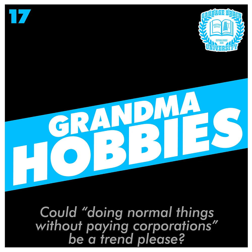 Drew & Natalie Have A Normal Conversation, Episode 17: Grandma Hobbies