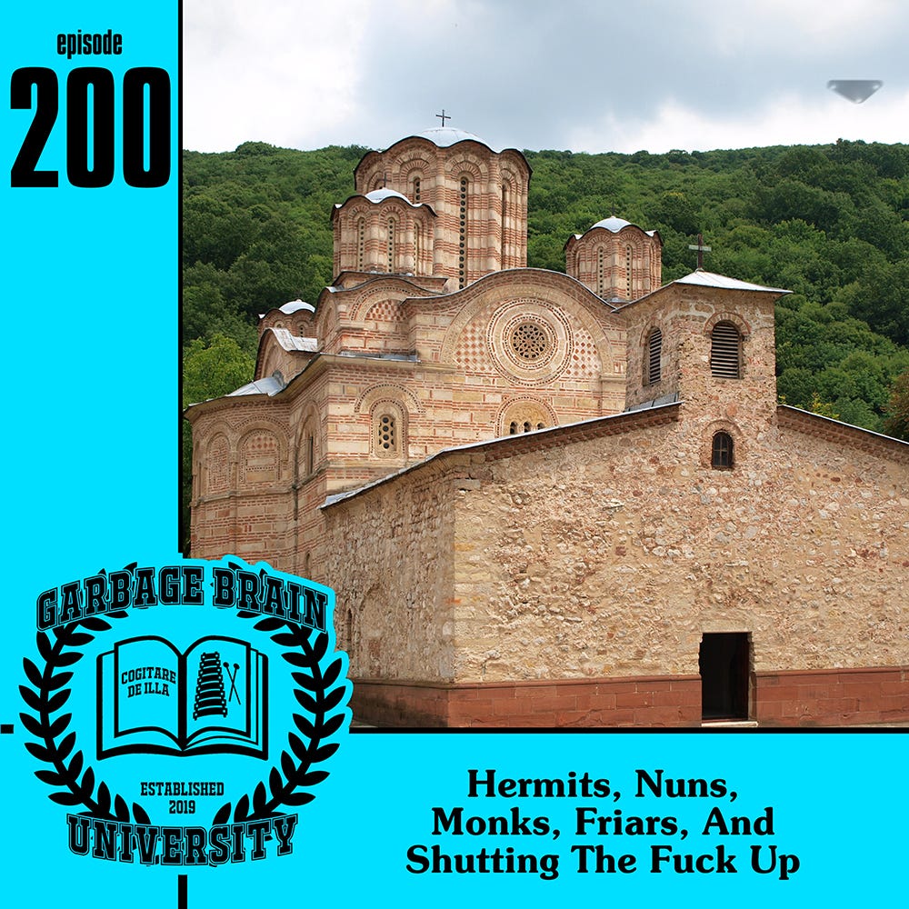 GBU 200: Hermits, Nuns, Monks, Friars, And Shutting The Fuck Up episode artwork