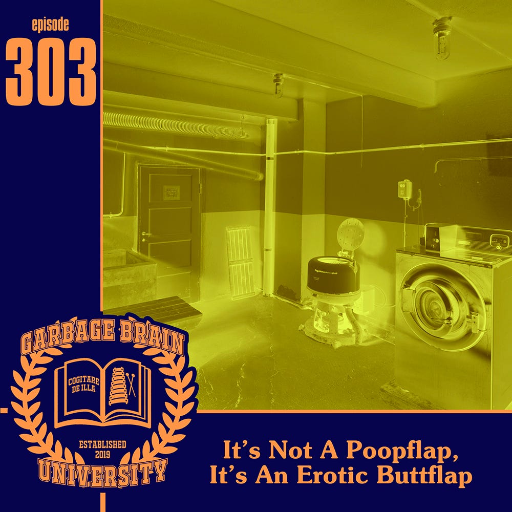 GBU 303: It's Not A Poopflap, It's An Erotic Buttflap episode artwork