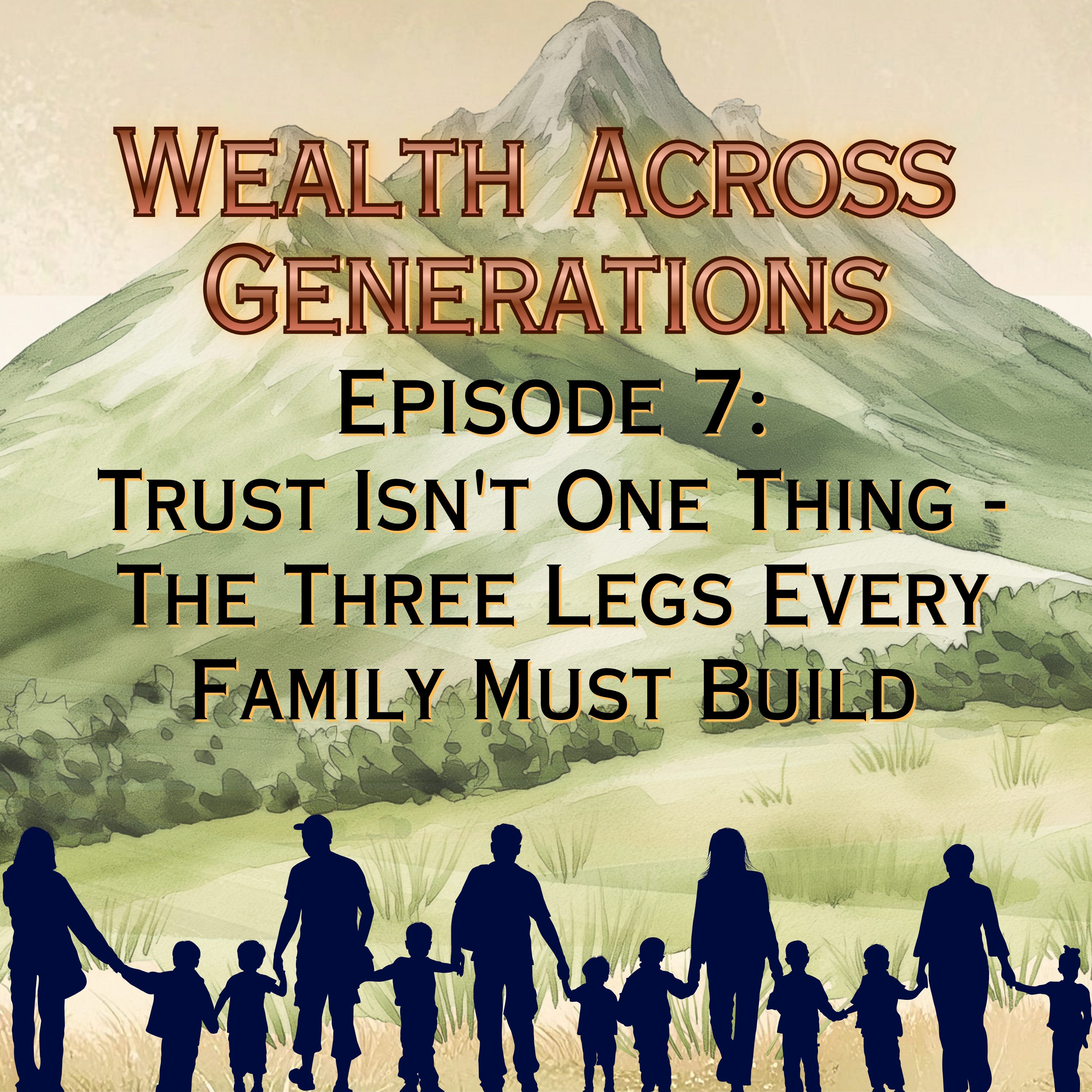 Episode 7: Trust Isn't One Thing - The Three Legs Every Family Must Build episode artwork
