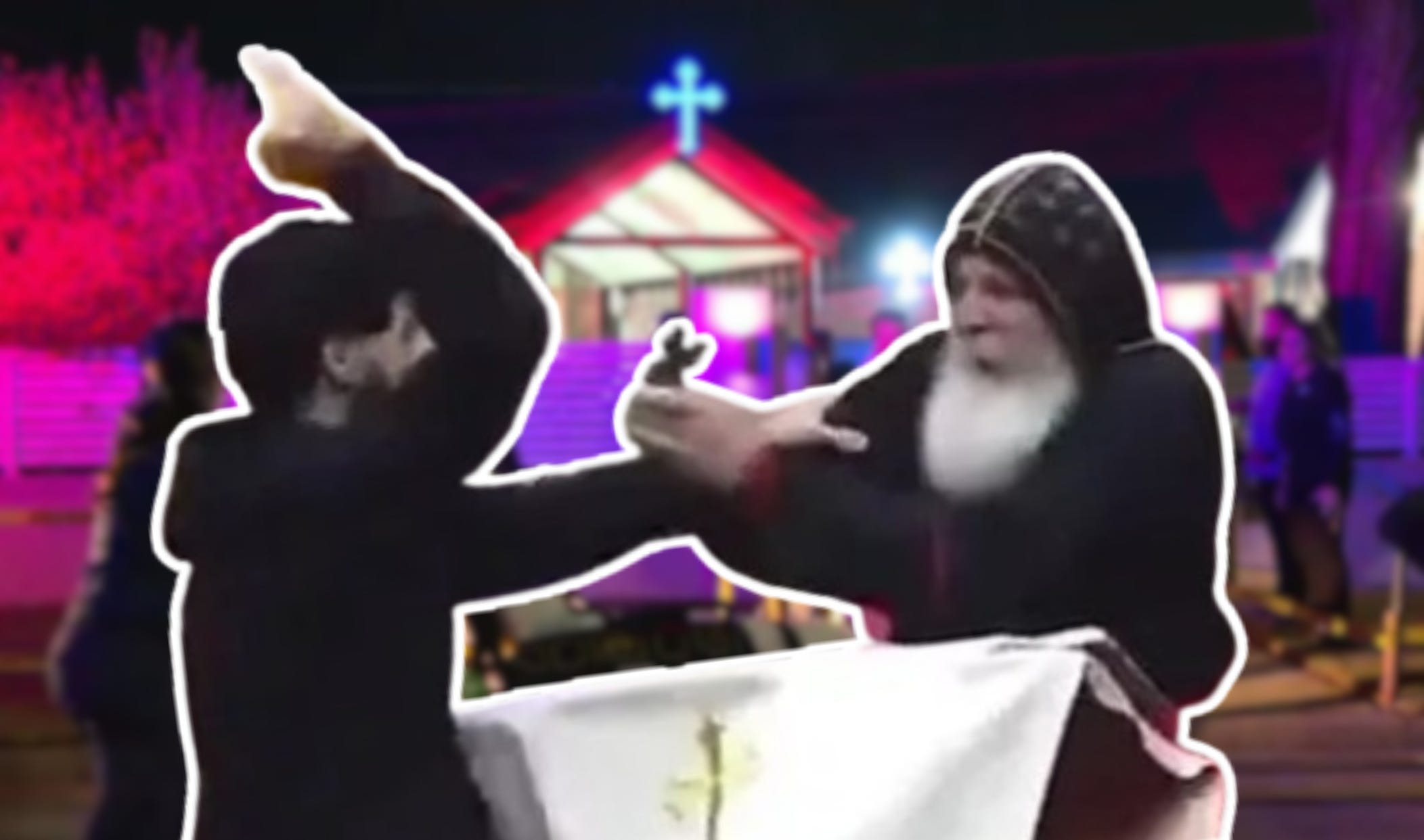 Bishop Mari STABBING riot w/ eyewitness Chriscoveries, independent journalist